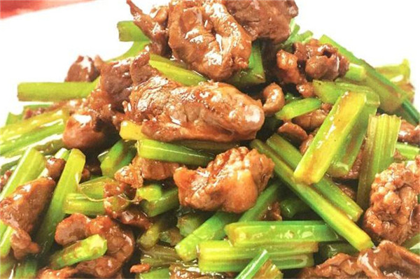 芹菜炒羊肉